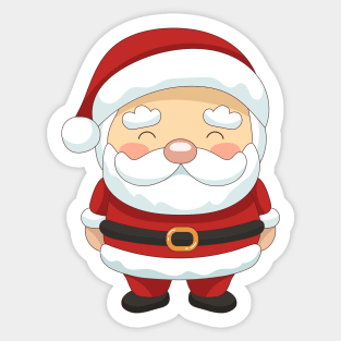 Cute Santa Sticker